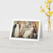 相続人の《キリスト教》洗礼式や命名式、c.1799 (キャンバスの油) se カード (黄色い花)