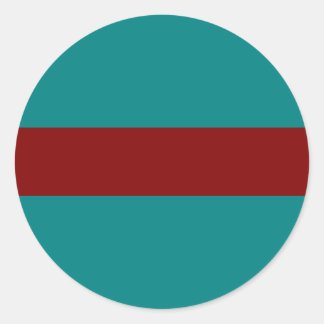 相補的な2色の組み合わせ/ミックス ラウンドシール