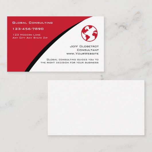 相談の名刺 名刺 (正面/裏面)