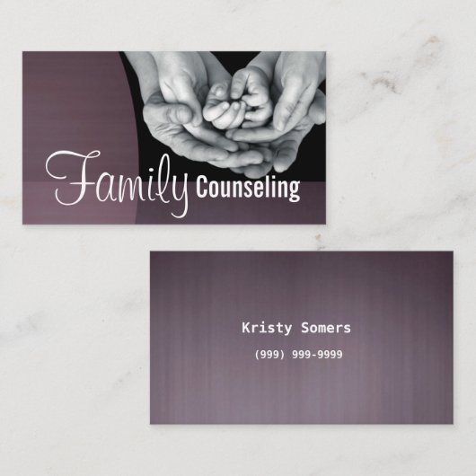  相談名刺 名刺 (正面/裏面)