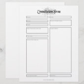 相談型枠 (正面/裏面)