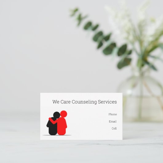 相談業務 名刺 (スタンド正面)