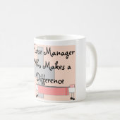 相違のギフトを作るナースのマネージャー コーヒーマグカップ (正面右)