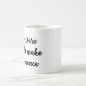 相違のマグを作るために作られました コーヒーマグカップ (中央)