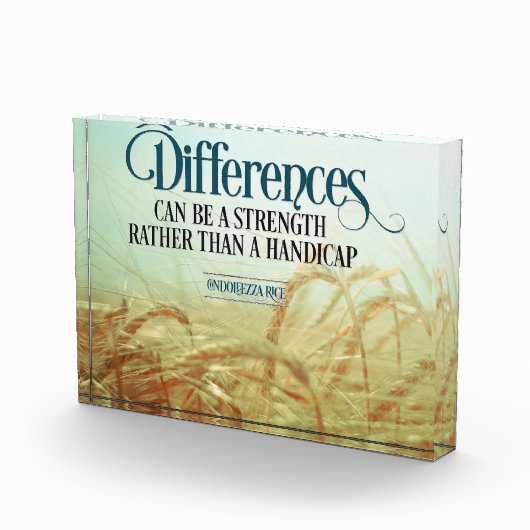 相違は強さである場合もあります フォトブロック (右)