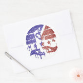 相違点の中での統一 ラウンドシール (封筒)