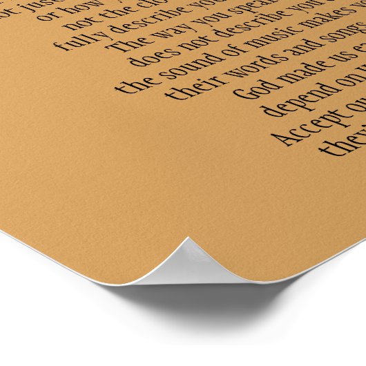 相違点の詩 ポスター (角)