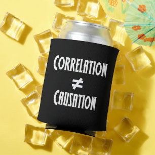 相関が原因と等しくない 缶クーラー