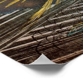 相馬の古内裏、国芳スケルトンが魔女によって操作され、Kuniyosh ポスター (角)