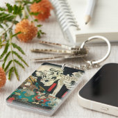 相馬の古内裏、魔法使い、Kuniyoshiが処理する国芳の骨組 キーホルダー (正面右)