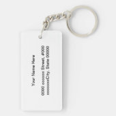 相馬の古内裏、魔法使い、Kuniyoshiが処理する国芳の骨組 キーホルダー (裏面)