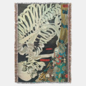 相馬の古内裏、魔法使い、Kuniyoshiが処理する国芳の骨組 スローブランケット (正面縦)