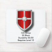 盾のマウスパッド マウスパッド (マウス)