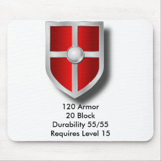 盾のマウスパッド マウスパッド