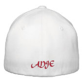 盾 刺繍入りキャップ (裏面)