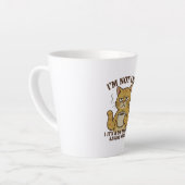 省エネモードの猫ラテマグ カフェラテマグ (左アングル)