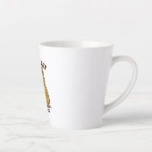 省エネモードの猫ラテマグ カフェラテマグ (右)