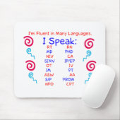 省略で流暢 マウスパッド (マウス)