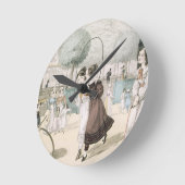 省略のゲームは、「Le Bon Genre」からの115をめっきします、 ラウンド壁時計 (傾斜)