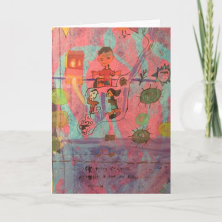 "省略はジャクソンによって"水彩画に投石します シーズンカード