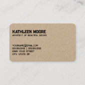 眉とラッシュクラフト 名刺 (裏面)