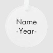 眉のオーナメント オーナメント (裏面)