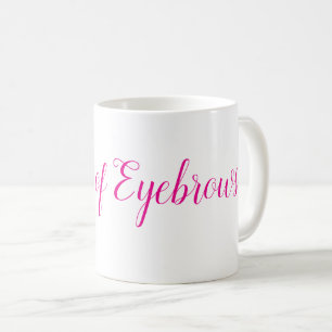 眉の女王マグ コーヒーマグカップ