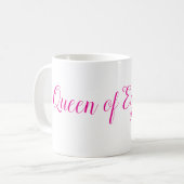 眉の女王マグ コーヒーマグカップ (正面左)