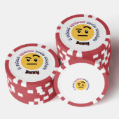眉の態度：上げた眉は驚異的 ポーカーチップ (積み重ね)