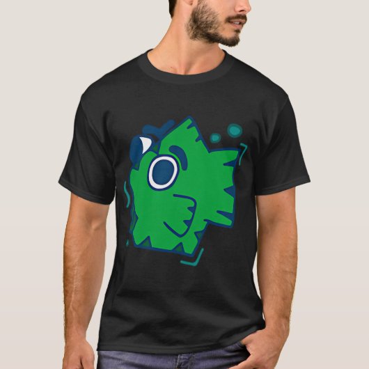 眉の魚 Tシャツ (正面)