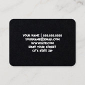 眉をひそめる 名刺 (裏面)