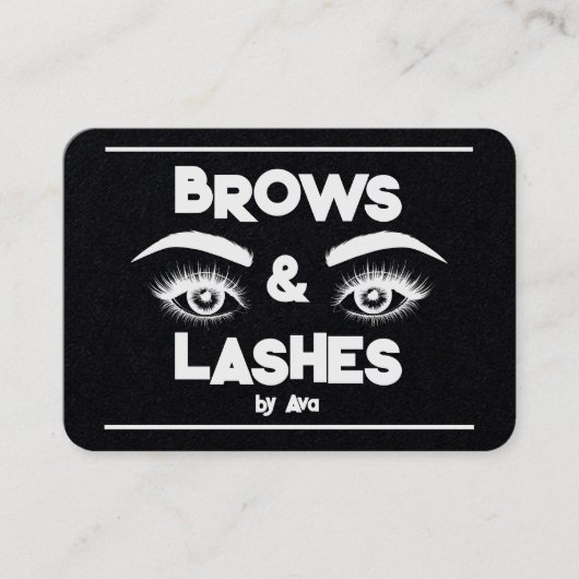 眉をひそめる 名刺 (正面)