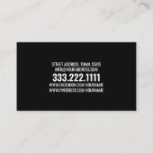 眉アフターケア永久眉パターン 名刺 (裏面)