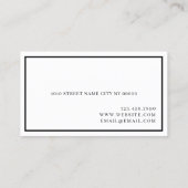 眉グラデーションと睫毛 名刺 (裏面)