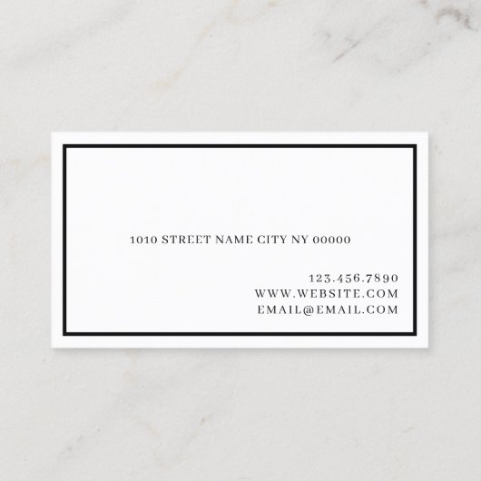 眉グラデーションと睫毛 名刺 (裏面)