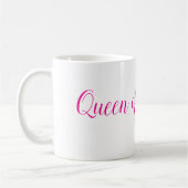 眉毛の女王マグカップ コーヒーマグカップ (左)