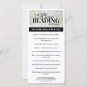 眉毛アフターケアシンプルブラックプラティナ教授 サンキューカード (正面)