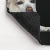 眉毛ドッグミームマウスパッド マウスパッド (コーナー)