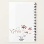 眉毛ボスアジェンダアポイントメント本 プランナー手帳 (裏面)