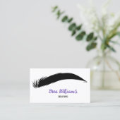 眉毛マイクロブレイディング 名刺 (スタンド正面)