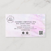 *~*眉目がまばたきQRロゴに感謝 ロイヤリティカード (裏面)