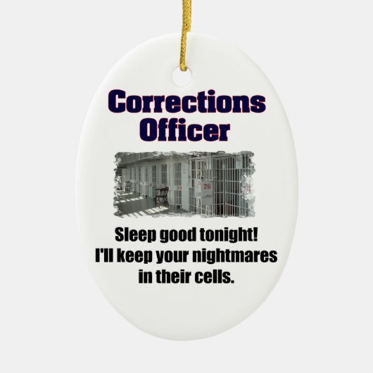 看守の悪夢 セラミックオーナメント (正面)
