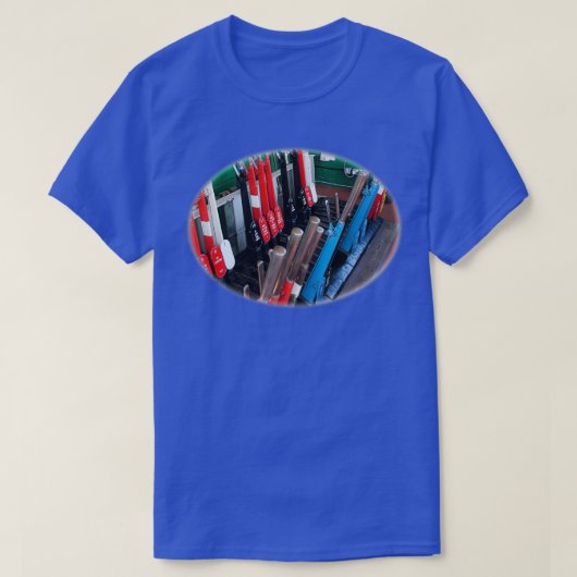 看板に Tシャツ (デザイン正面)