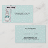 看板のあるバニー 名刺 (正面/裏面)