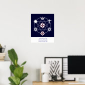 看板のポス素晴らしポー ポスター (ホームオフィス)