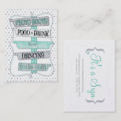 看板の名刺 名刺 (正面/裏面)