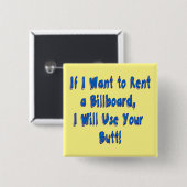 看板もしを借りたい 缶バッジ (正面&裏面)