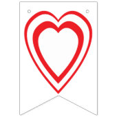 看板を掲げ結婚る バンティングフラッグ (第1の旗)