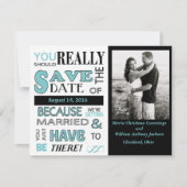 看板日付の保存（青） 案内状 (正面)