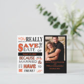 看板日付の保存(Tangerine) 案内状 (スタンド正面)